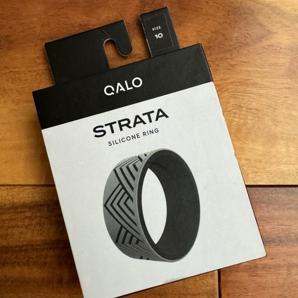 qalo Other - Qalo Men's Silicone Strata Mountain Silicone Ring 10 NWT